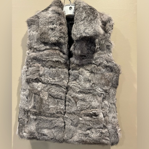 Rabbit fur vest- Surell - Picture 4 of 4